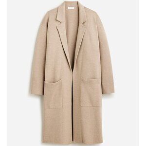 J.Crew Ella Open-Front Sweater Coat
